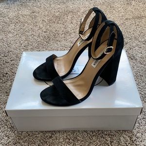 Steve Madden Suede Chunky Heels